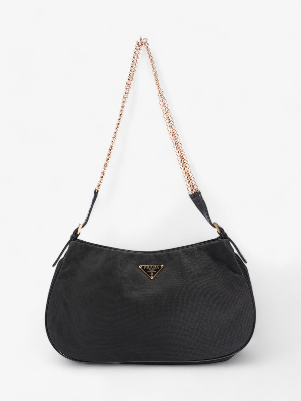 Prada Tessuto Shoulder Bag Black Nylon