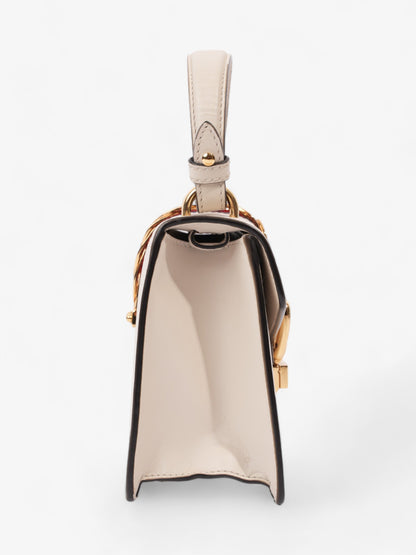 Gucci Sylvie White / Blue / Red Leather Mini