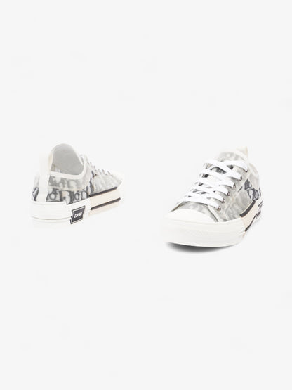 Christian Dior B23 Low-tops Grey Oblique  / White Mesh EU 40.5 UK 6.5