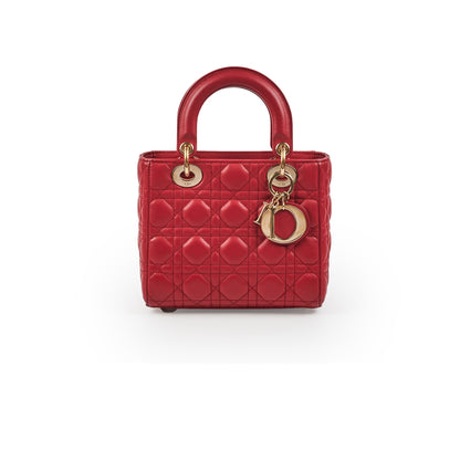 Lady Dior Small Red