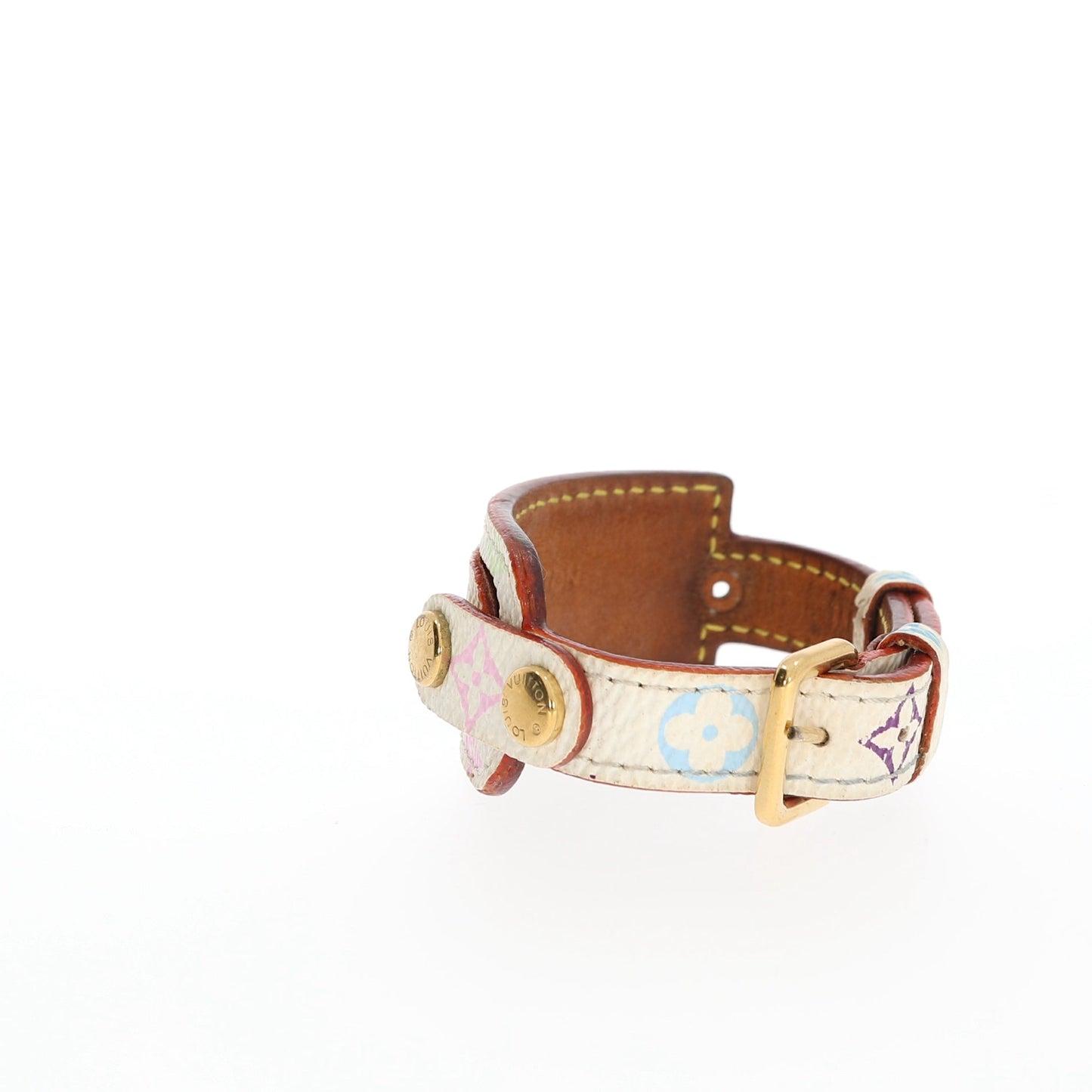 LOUIS VUITTON Bracelet in White Canvas