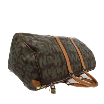 LOUIS VUITTON Limited Edition x Stephen Sprouse Graffiti Keepall 50 Travel Bag