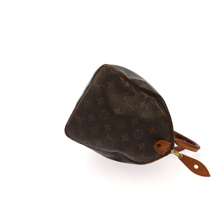 LOUIS VUITTON Speedy Handbag in Brown Canvas