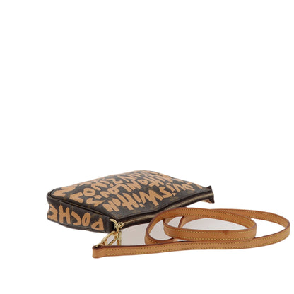 LOUIS VUITTON Limited Edition x Stephen Sprouse Graffiti Pochette Accessorie bag