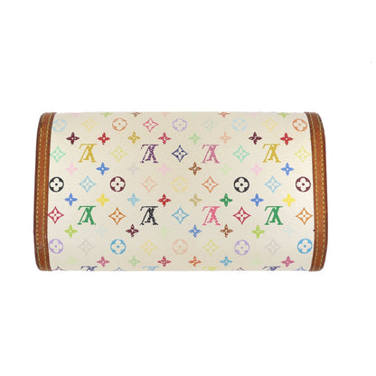 LOUIS VUITTON Wallet in White Canvas