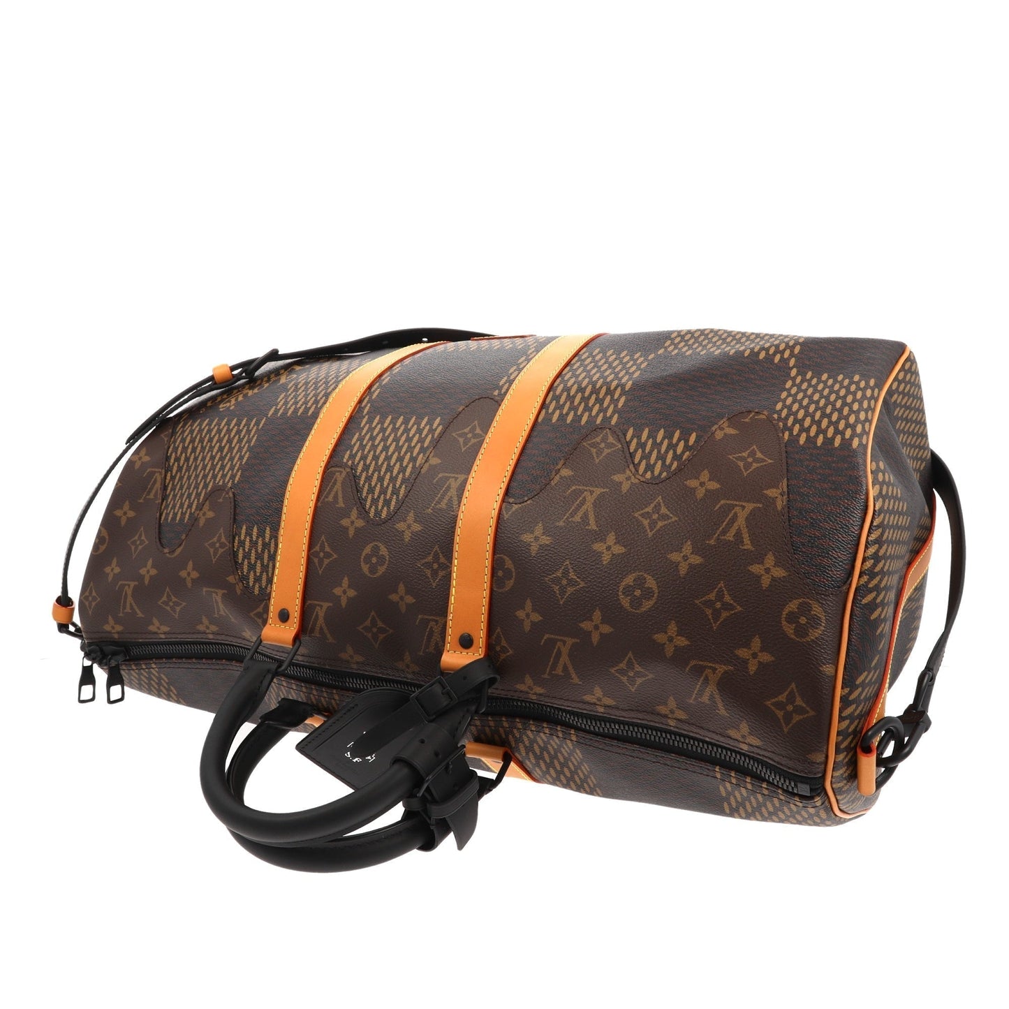 LOUIS VUITTON X NIGO Limited Edition x Nigo Keepall 50 Bandouliere Travel Bag