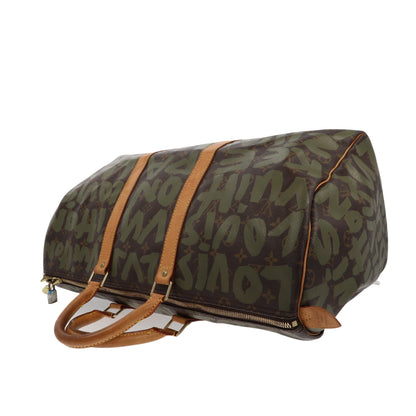 LOUIS VUITTON Limited Edition x Stephen Sprouse Graffiti Keepall 50 Travel Bag