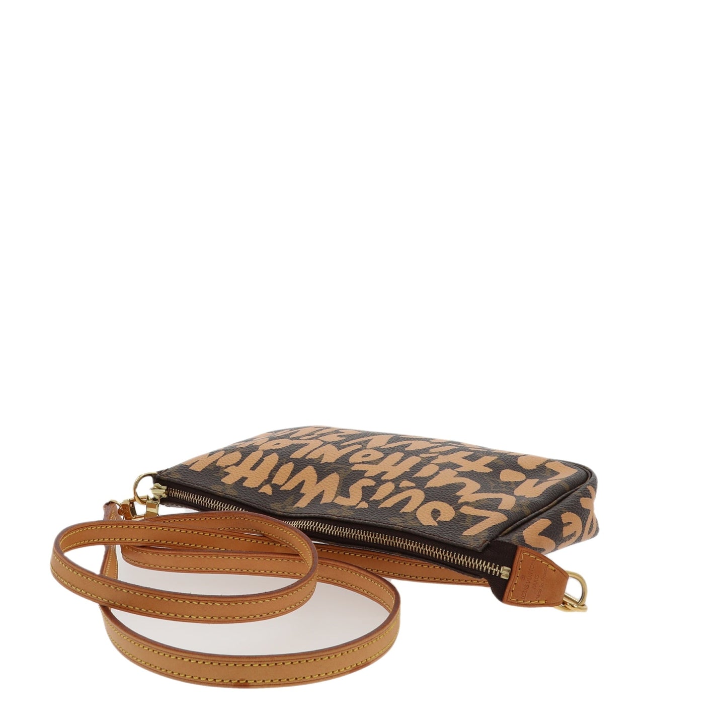 LOUIS VUITTON Limited Edition x Stephen Sprouse Graffiti Pochette Accessorie bag