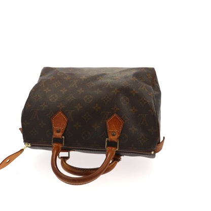 LOUIS VUITTON Speedy Handbag in Brown Canvas