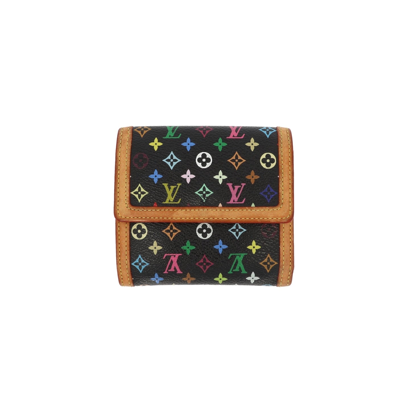 LOUIS VUITTON Wallet in Black Canvas