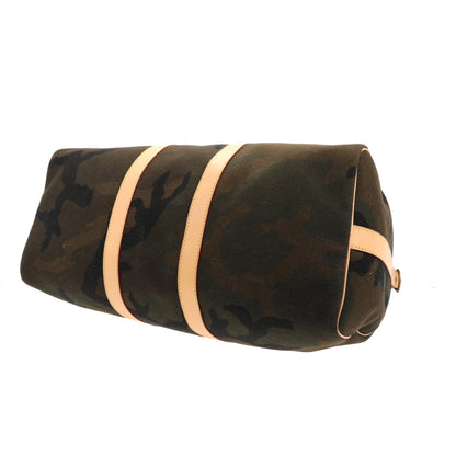 LOUIS VUITTON X SUPREME X Supreme Keepall Bandouliere 45 Camo Travel Bag