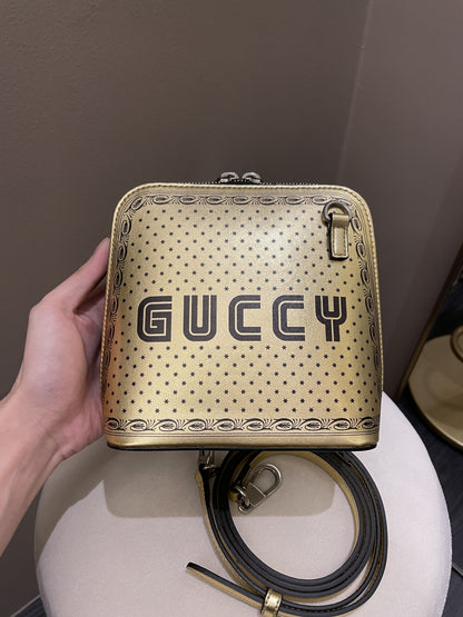 Gucci Guccy Sling Bag Gold