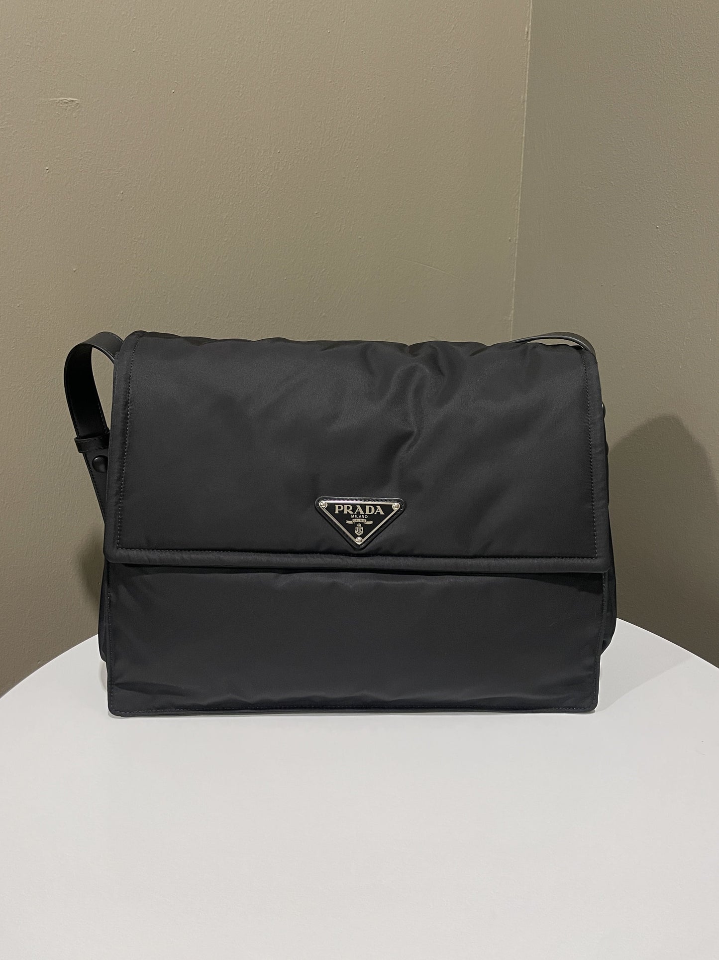Prada Padded Pattina Bag Black Nylon
