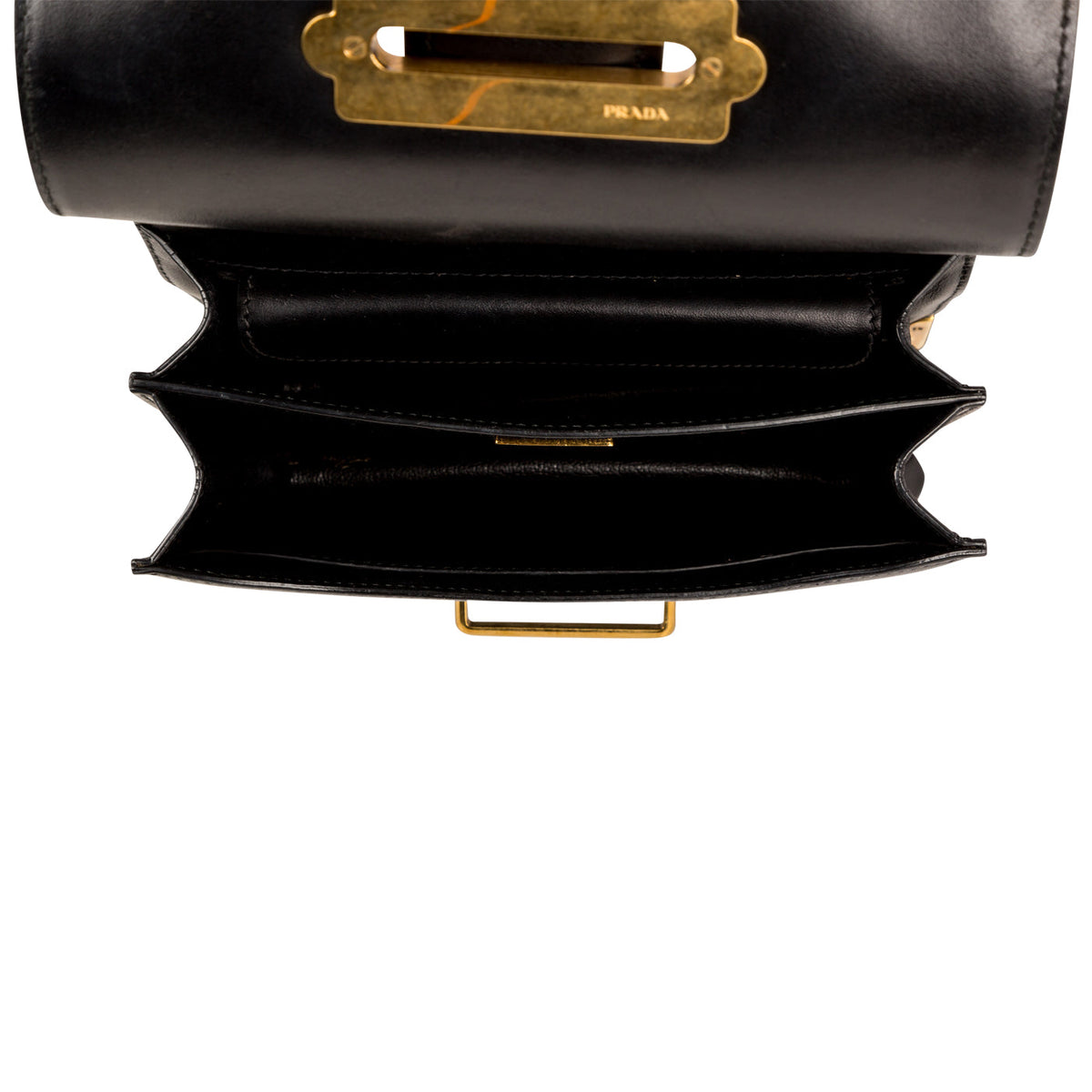 Prada Leather Cahier Bag
