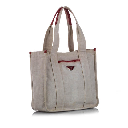 Prada Canvas Tote Bag (SHG-10744)