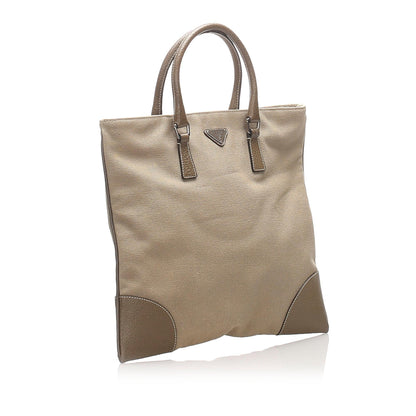 Prada Canvas Tote Bag (SHG-12147)