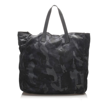 Prada Tessuto Camouflage Tote  (SHG-10638)