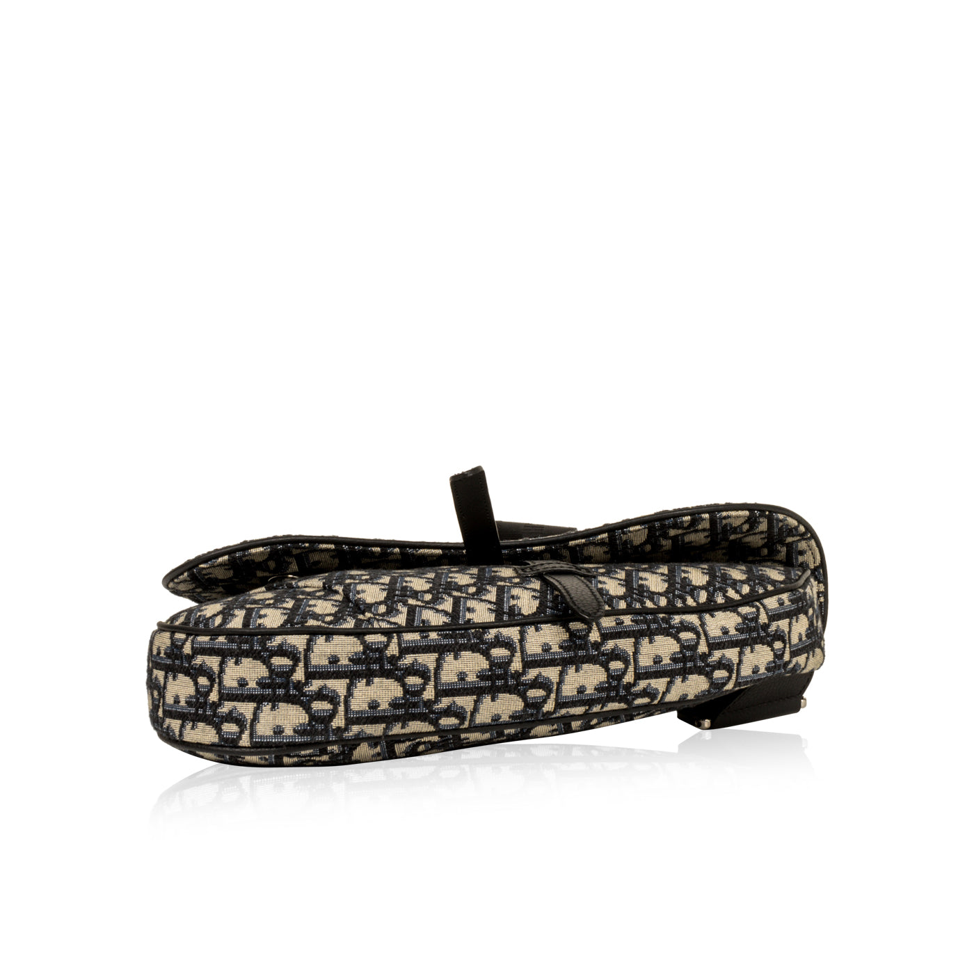 Christian Dior Mens Saddle Bag - Oblique Canvas
