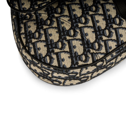 Christian Dior Mens Saddle Bag - Oblique Canvas