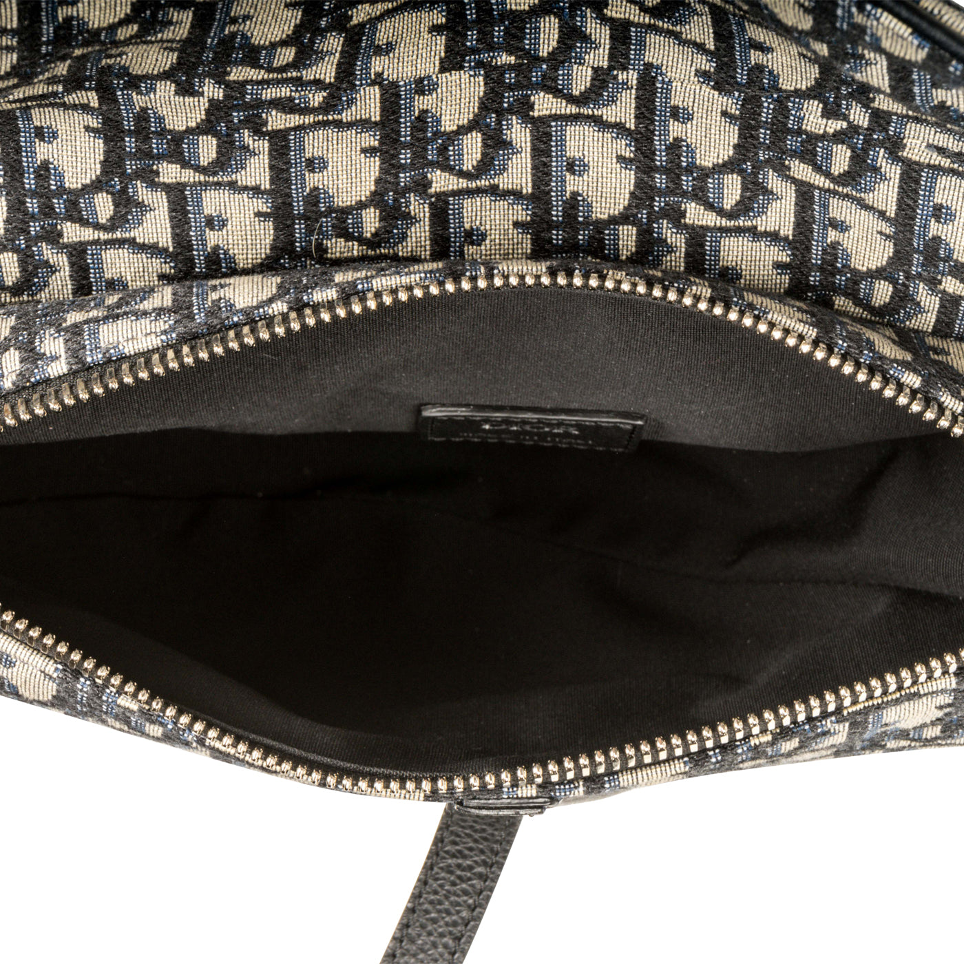 Christian Dior Mens Saddle Bag - Oblique Canvas
