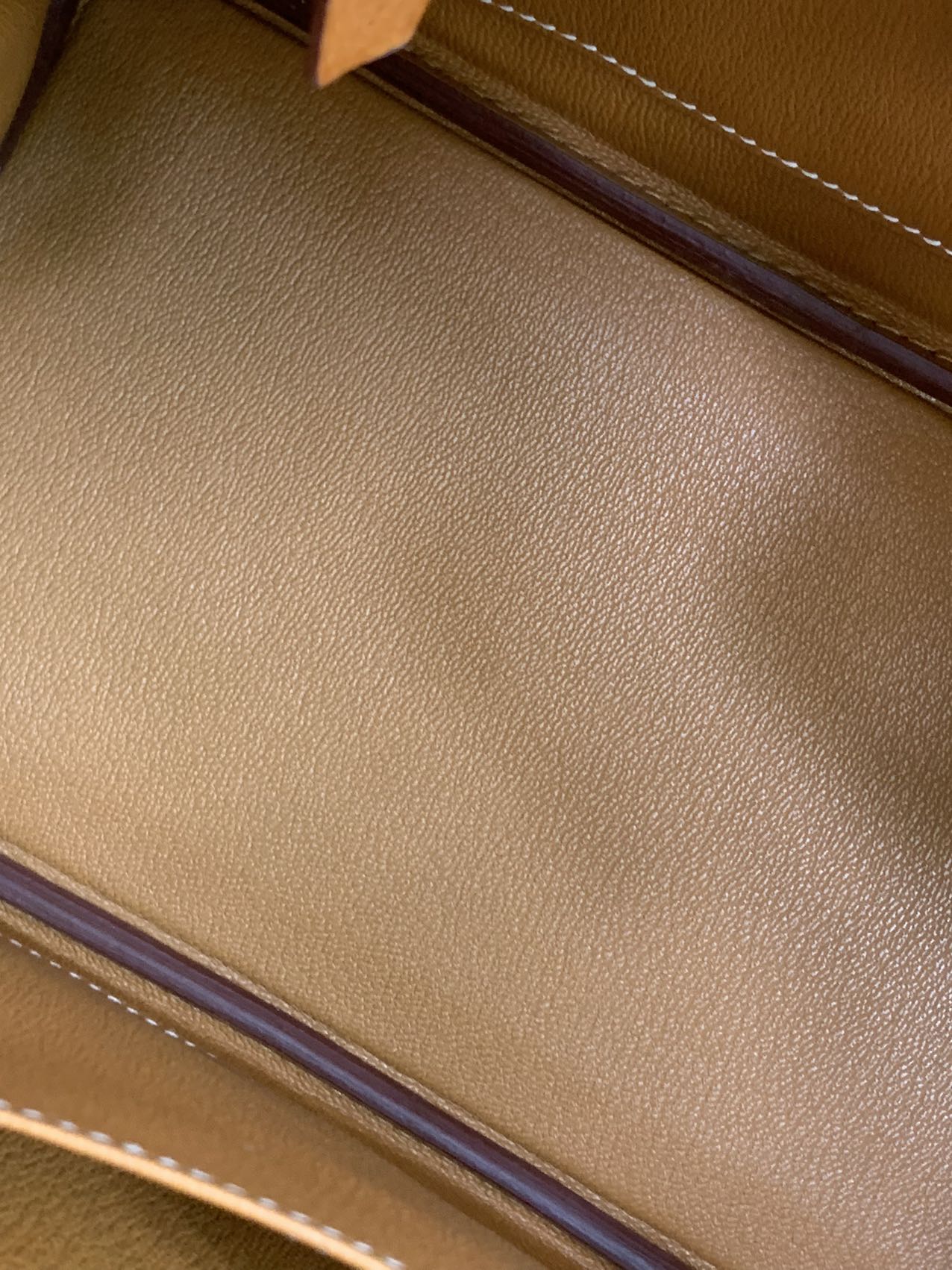 Pre-owned Certified Hermes Birkin 25 in 1H Toffee Peau Porc Pigskin with Golden Hardware, 2022, w/ Full Set