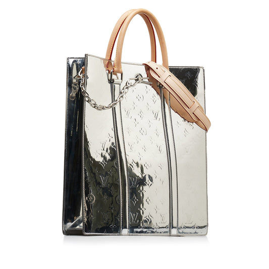 LOUIS VUITTON Monogram Vernis Miroir Sac Plat Satchel