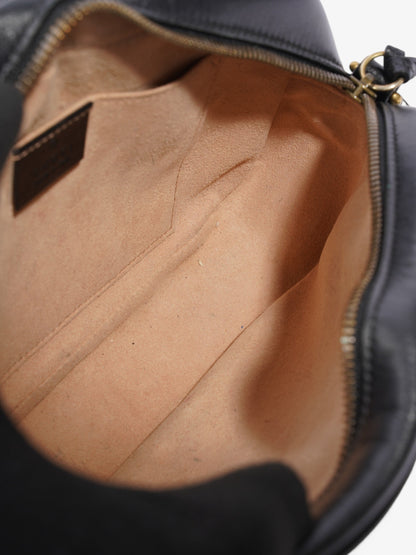Gucci GG Marmont Black Matelasse Leather Small