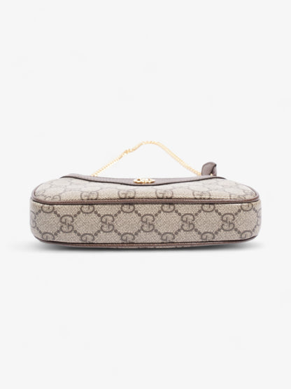 Gucci Ophidia Beige / Ebony Coated Canvas Mini