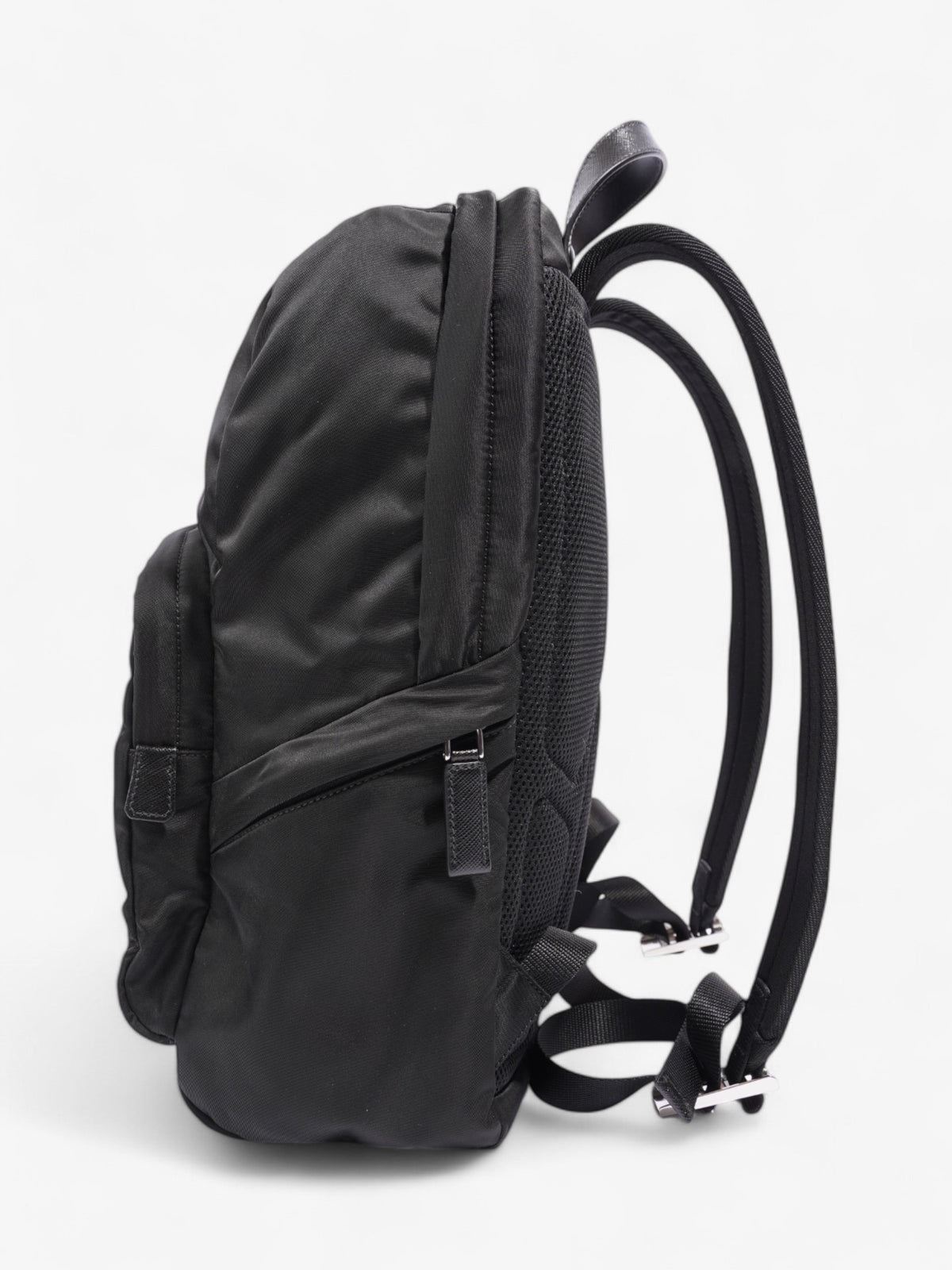 Prada Backpack Black Re Nylon