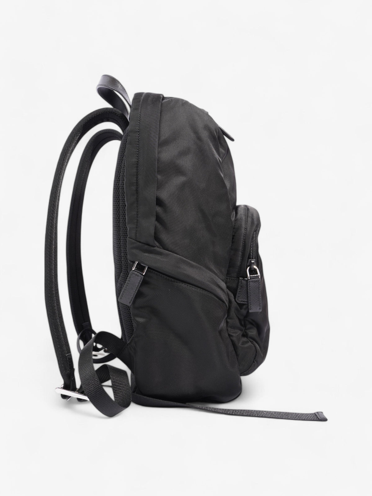 Prada Backpack Black Re Nylon