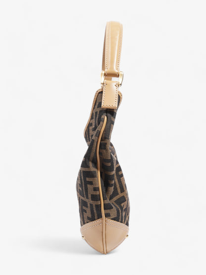 Fendi Zucca Tobacco Hobo Brown  Canvas