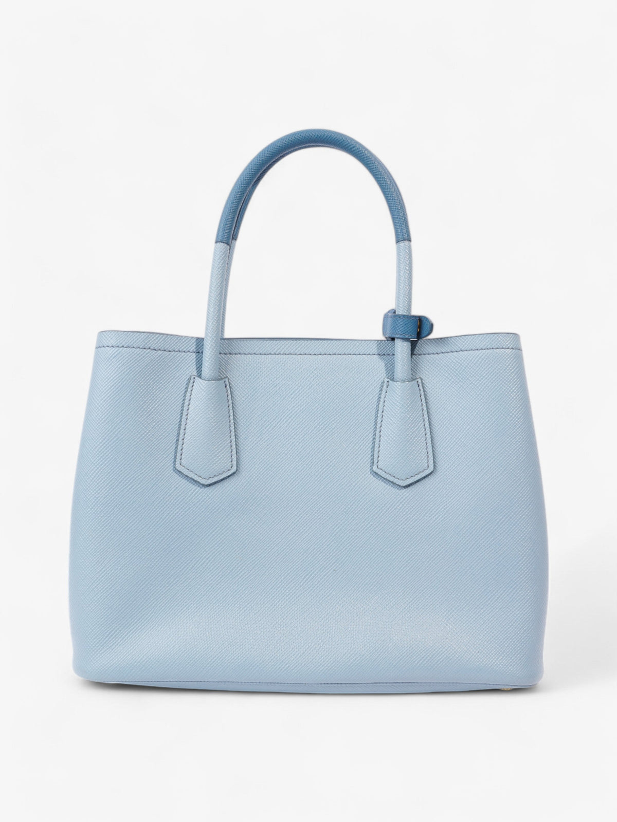 Prada Double Bag Astral Blue Saffiano Leather Small