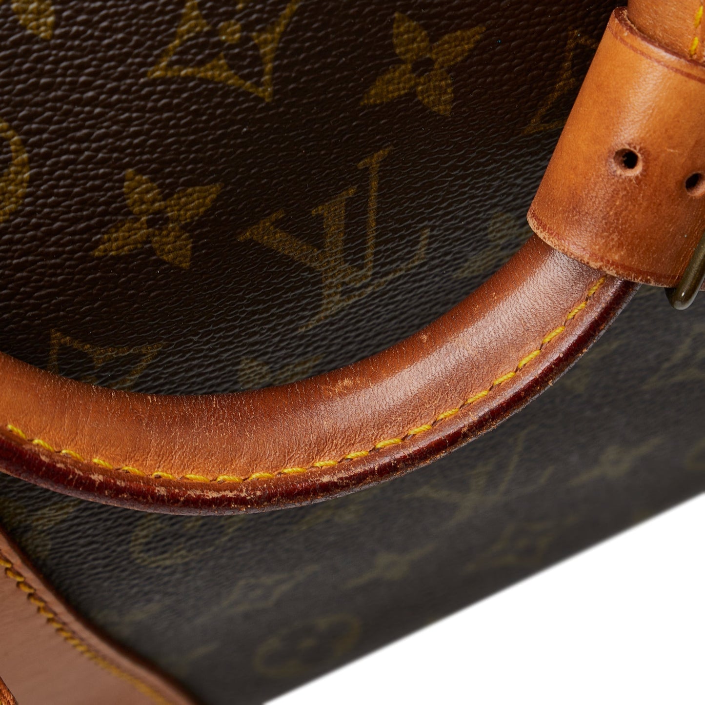 LOUIS VUITTON Monogram Keepall Bandouliere 60 Travel Bag