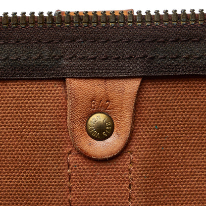 LOUIS VUITTON Monogram Keepall Bandouliere 60 Travel Bag