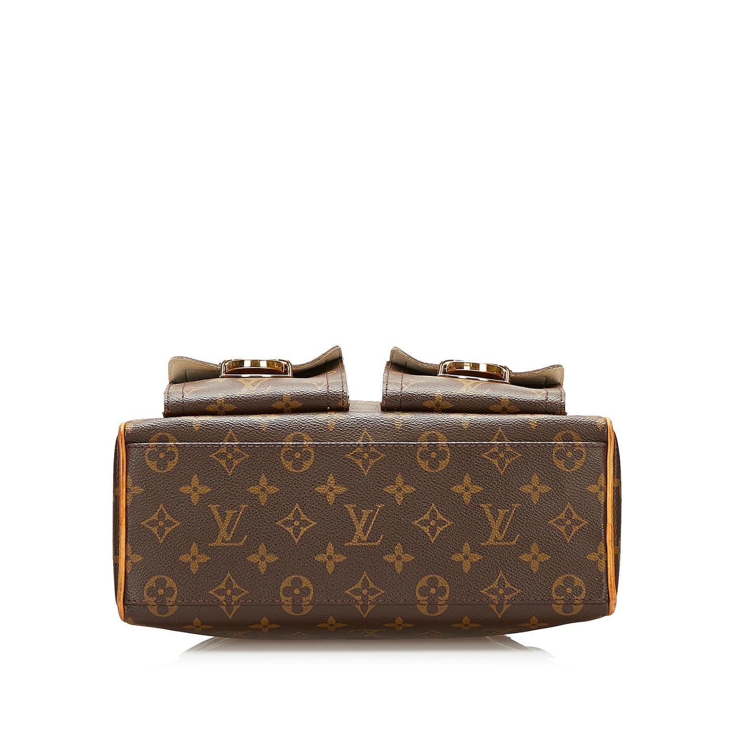 LOUIS VUITTON Monogram Manhattan PM Brown