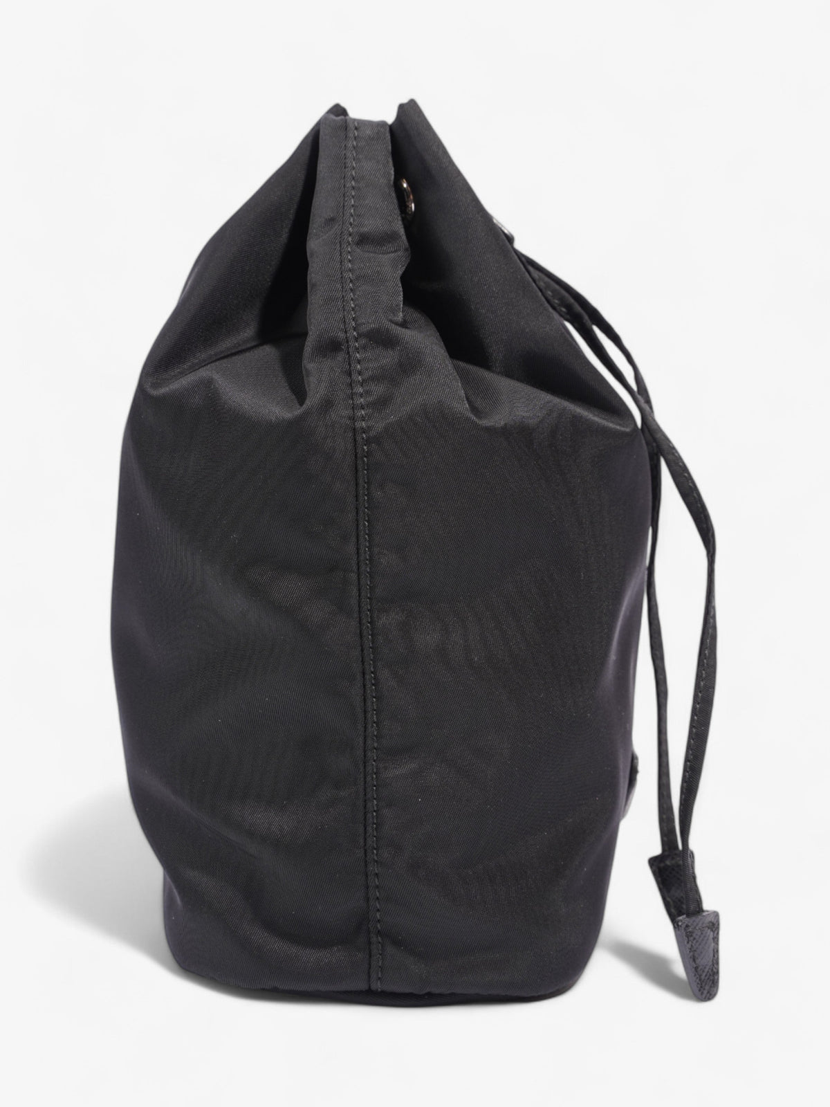 Prada Drawstring Pouch Black Nylon