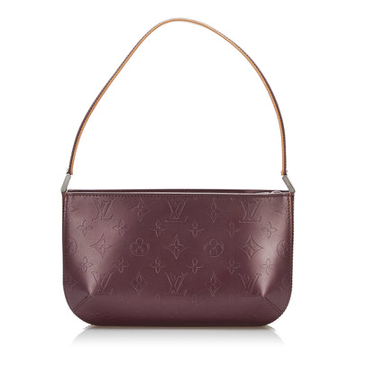 Louis Vuitton Fowler Purple Monogram Mat