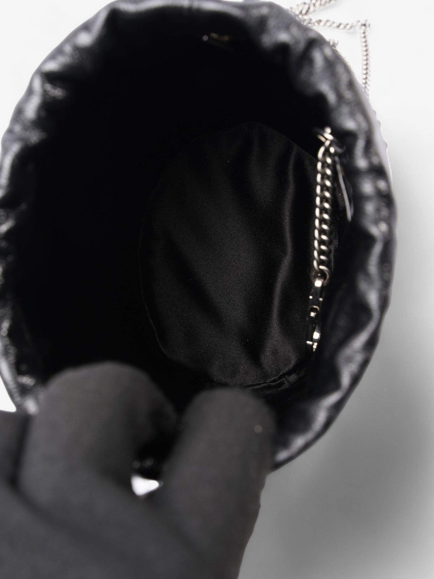 Gucci GG Marmont Bucket Bag Black Sequin