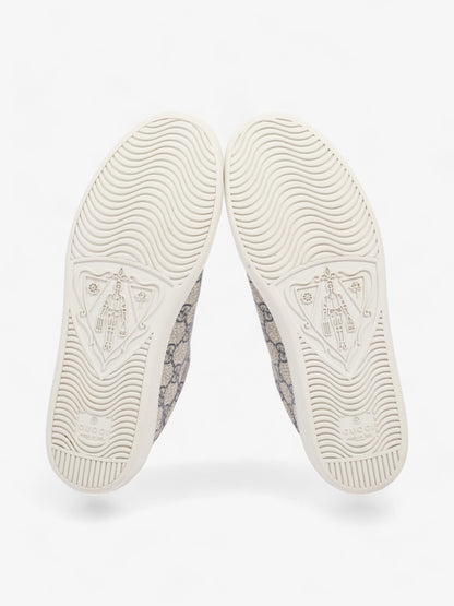 Gucci Brooklyn GG Supreme Beige / Navy Coated Canvas EU 37 UK 4