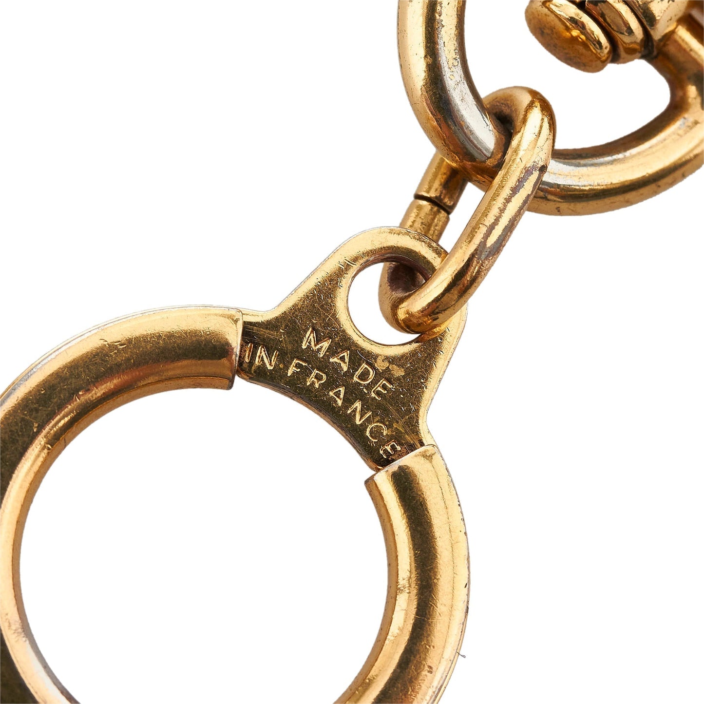 LOUIS VUITTON Metal Key Ring Key Chain