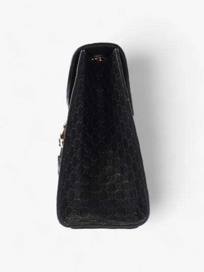Gucci Emily Guccissima Chain Black Leather Medium