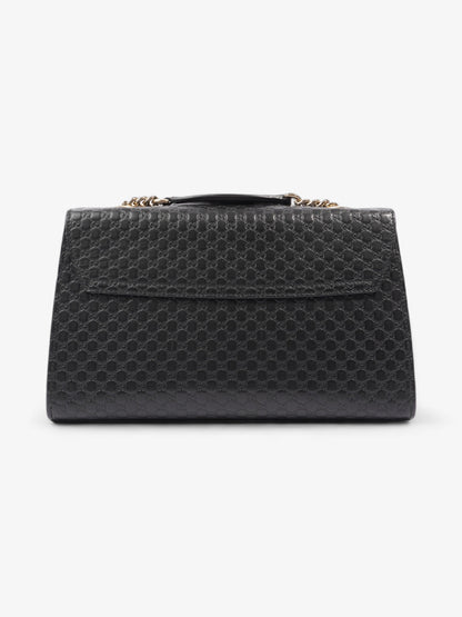 Gucci Emily Guccissima Chain Black Leather Medium