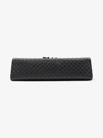Gucci Emily Guccissima Chain Black Leather Medium
