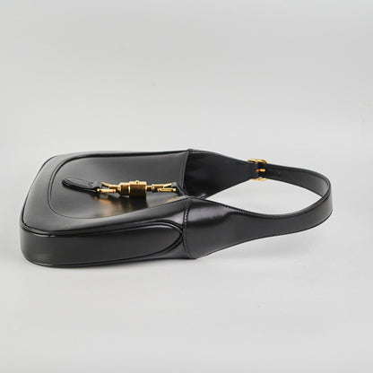 Gucci Jackie Small Black Leather Shoulder Bag