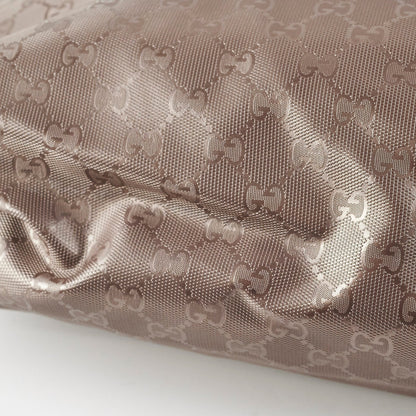 Gucci Silver/Grey Monogram Tote