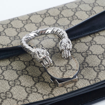 Gucci Medium Black Monogram Dionysus