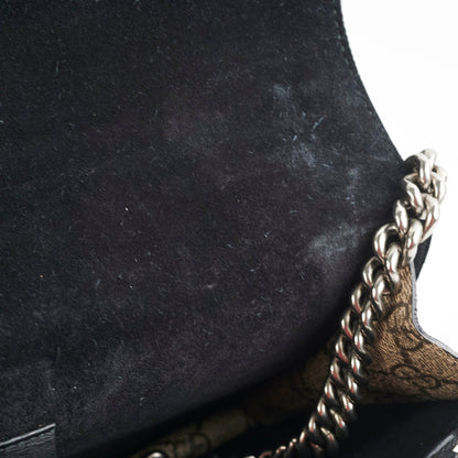 Gucci Medium Black Monogram Dionysus