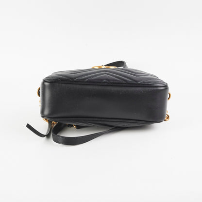 Gucci Marmont Small Camera Bag Black