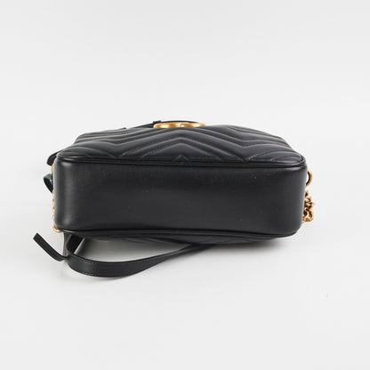 Gucci Marmont Small Camera Bag Black