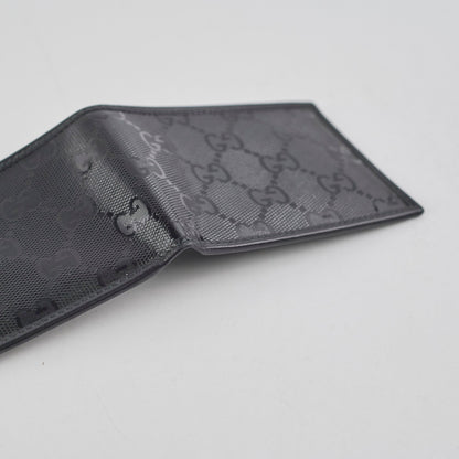 Gucci Mens Black Monogram Wallet